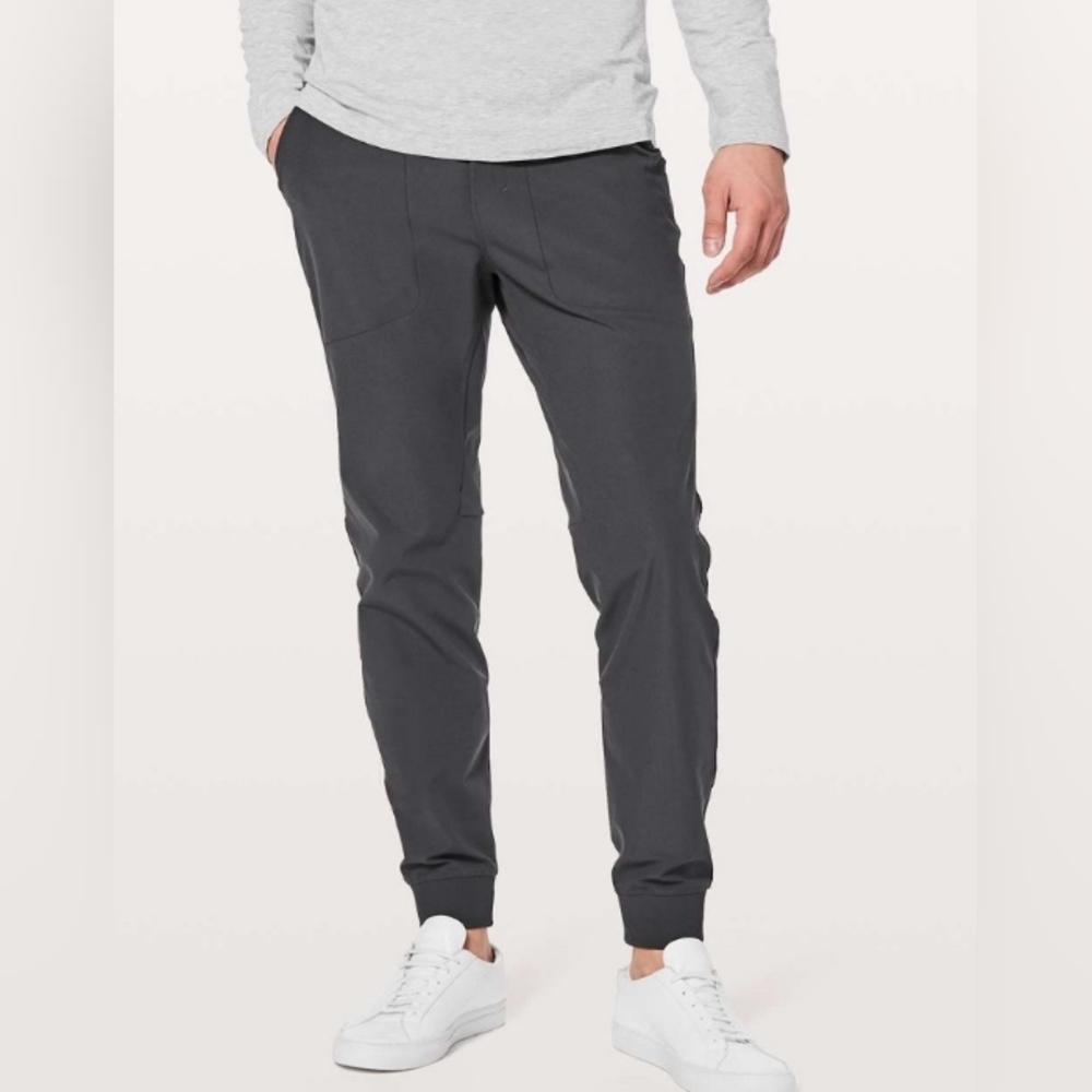 Lululemon ABC JOGGERS MEN'S XS  31" INSEAM OBSIDIAN GRAY EUC PERFECT